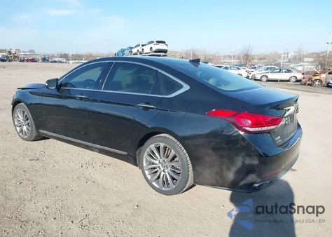 2017 Genesis G80 5.0 Ultimate from USA, damaged, VIN KMHGN4JF8HU190222